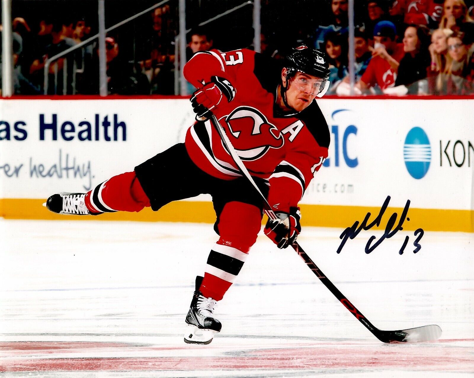 Michael Cammalleri autographed signed 8x10 Photo Poster painting NHL New Jersey Devils