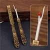 Vintage Carved Metal Seam Ripper with Safety Cover - Antique Stitch Unpicker & Thread Remover for Cross Stitch Mistakes tapestrymarket