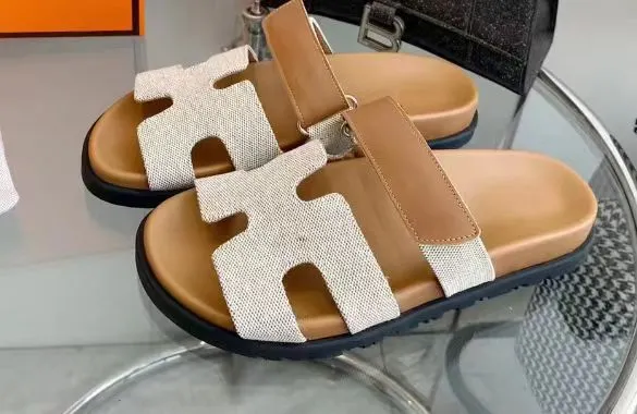 Breakj Breakj Summer New Thick Bottom Cool Slippers Large-Size Magic Sticker Outside Wearing Casual Women's Shoes