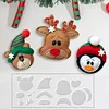 New Christmas Felt Ball Template Set- With Instructions