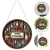 Outdoor Fishing Double Sided - 5D DIY Pendant