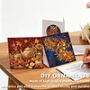 12pcs Autumn Harvest Diamond Art Greeting Cards DIY 12 Pack with Envelopes