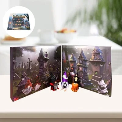 🎃Early Halloween Sale👻Halloween Gnome Puzzle Countdown Calendar