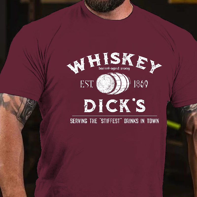 Whiskey Dick's Serving the "Stiffest” Drinks in Tow T-Shirt ctolen