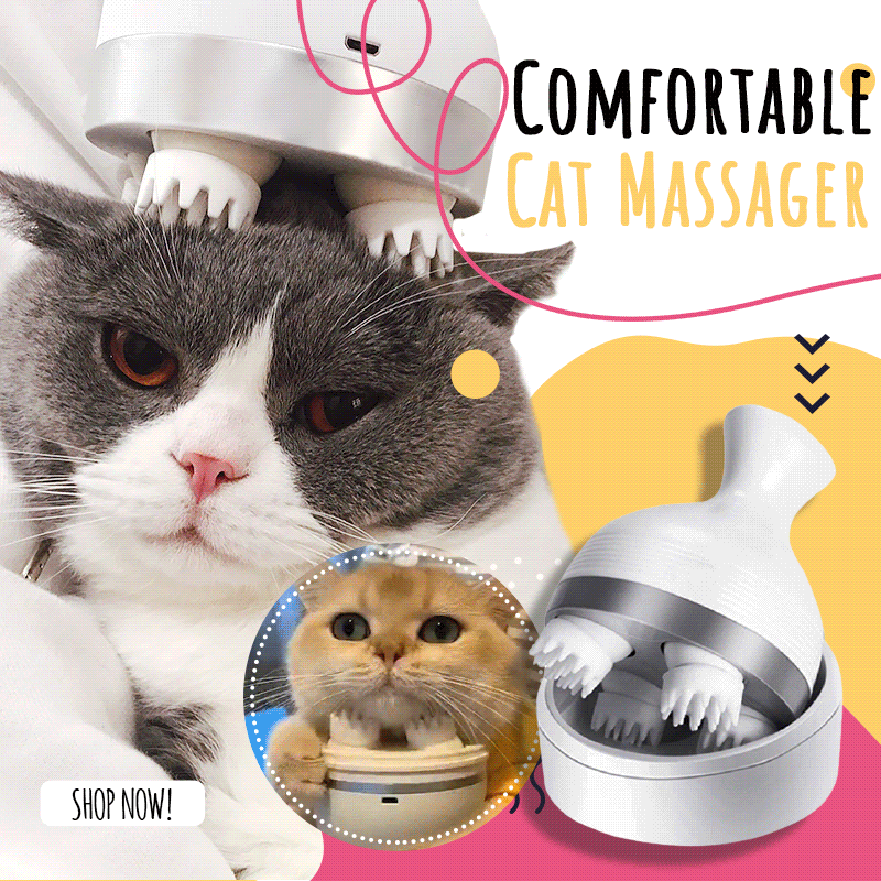 Comfortable Pet Cat Massager