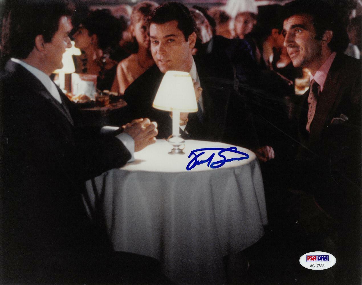Frank Sivero Signed Goodfellas Authentic Autographed 8x10 Photo Poster painting PSA/DNA #AC17535