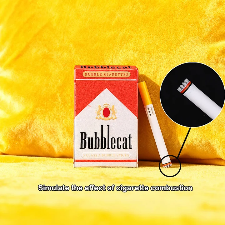 Bubble Cigarette Stress Relief Toy – Fun Fake Cigarette Bubble Blower for  Relaxation