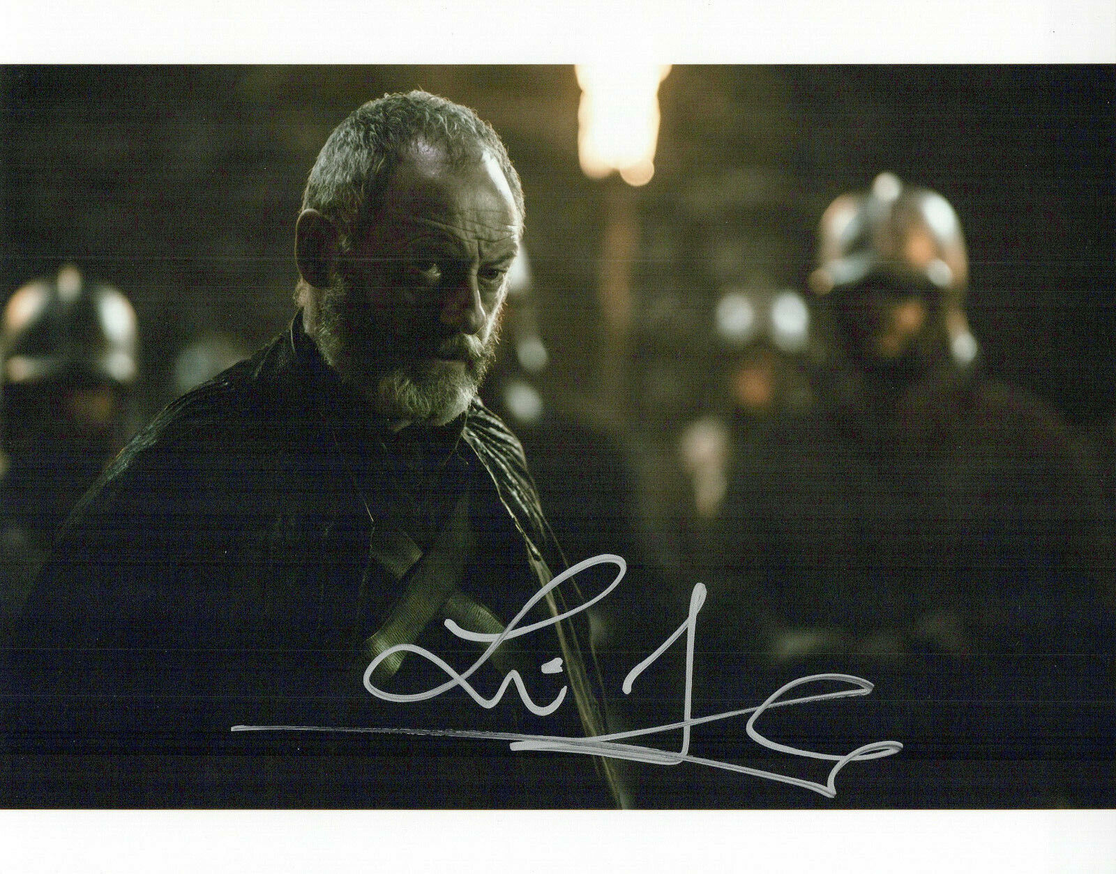 Liam Cunningham Game Of Thrones autographed Photo Poster painting signed 8x10 #1 Davos Seaworth