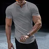 V-neck Men's Casual T-shirt Tops by Inlyline