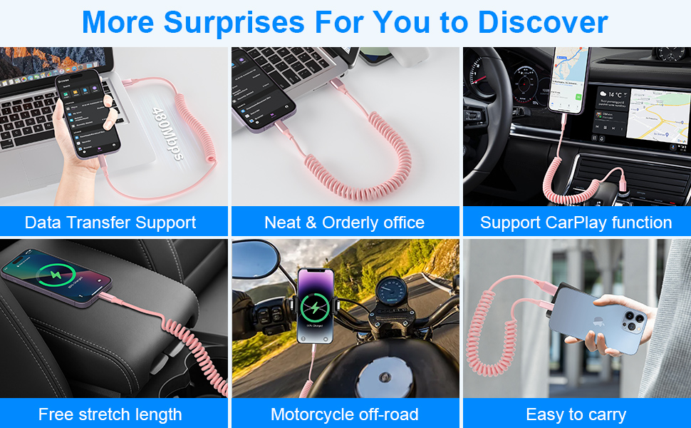 usb to lightning cable portable