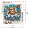 Diamond Painting-DIY Full Round Drill Tiger