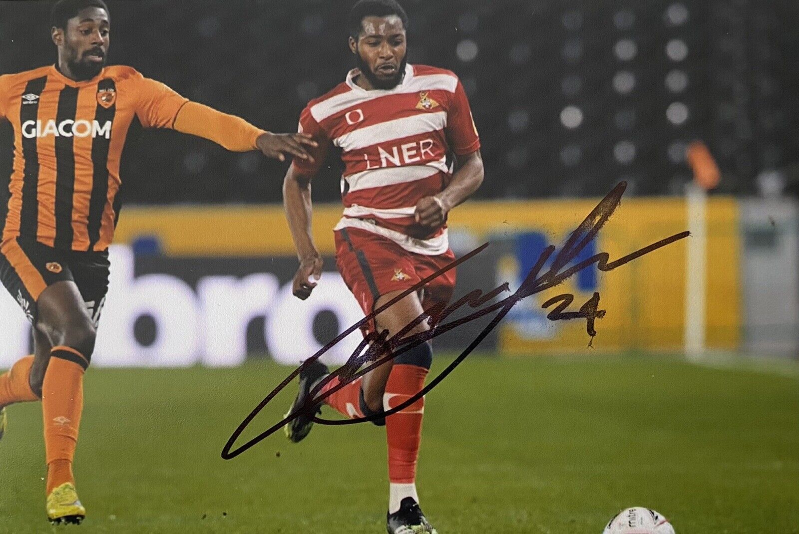 Cameron John Genuine Hand Signed Doncaster Rovers 6X4 Photo Poster painting 4