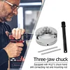 Woodworking 3 Jaws Lathe Chuck Self Centering Wood Clamp Machine Tool