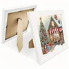 5D DIY Partial Special Shaped Drill Diamond Painting Xmas Cottage Art19.2x19.2cm