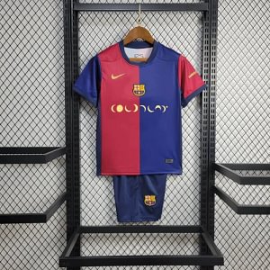 2024/2025 Barcelona Home (Moon Music) Football Jersey 1:1 Thai Quality Kids Size