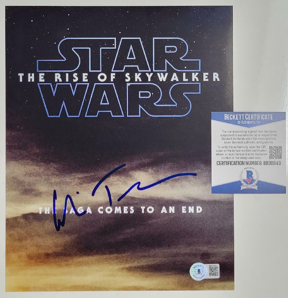 Colin Trevorrow signed Star Wars Ep. IX Rise of Skywalker 8x10 Photo Poster painting ~ BAS COA