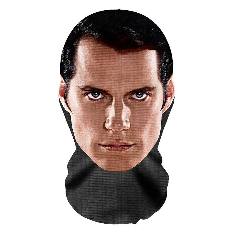 3D Spoof Face Simulation Headgear-Superman