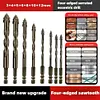 7Pcs High Hardness Glass Drill Bit 3/4/5/6/8/10/12 mm for Concrete Glass Ceramic