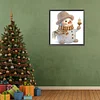 Diamond Painting-DIY Crystal Rhinestone Snowman