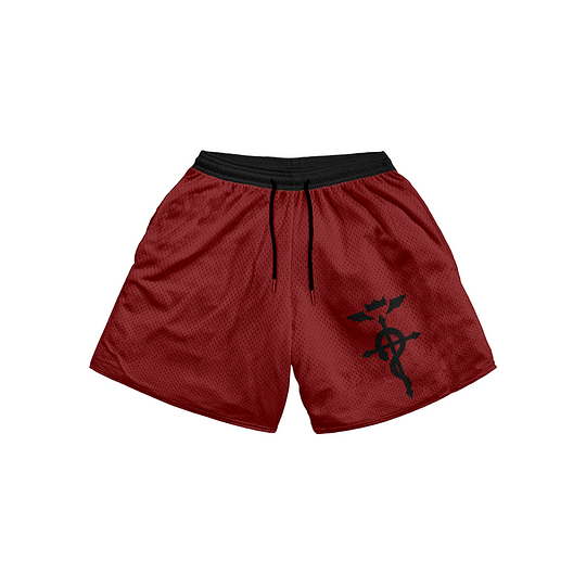 Men's Casual Drawstring Print Shorts
