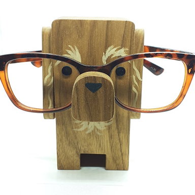 Louis-Handmade Cocker Spaniel Dog Eyeglasses Stand