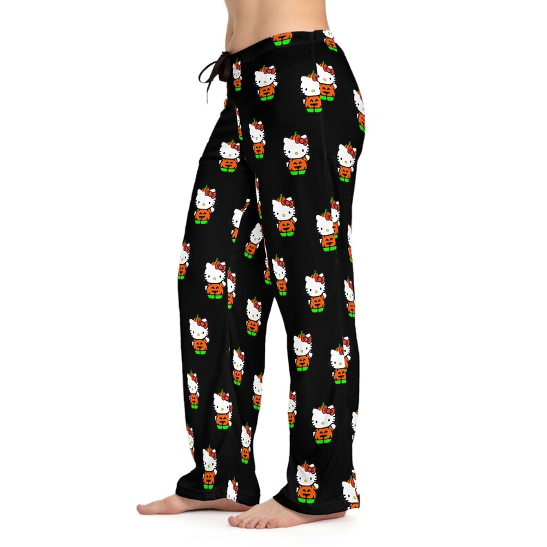 Hello Kitty Inspired Halloween Pajama Pants
