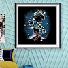 Pinocchio - Full Round Diamond Painting-(Silhouette style)
