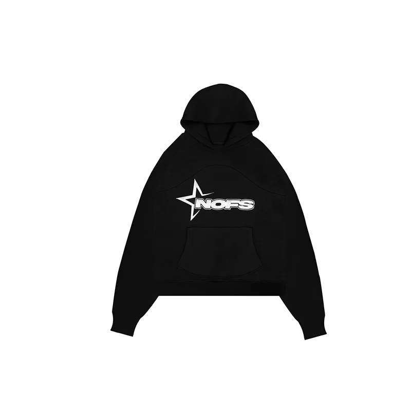 Ueong Shangchao Brand NOFS Letter Printed Sports Suit Men's Hip-Hop Street Loose Couple Suit