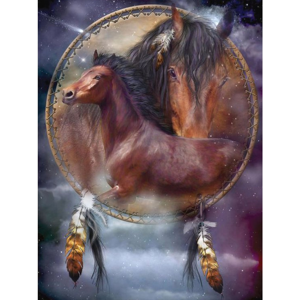 

Orangutan Wolf Horse - Round Drill Diamond Painting - 30*40CM, 05, 501 Original