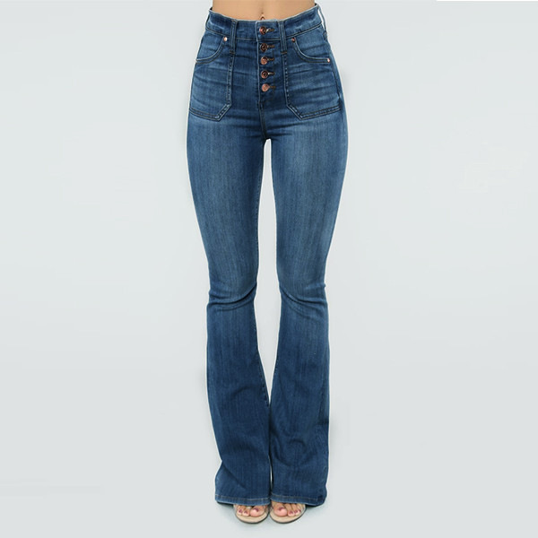 Classic High-rise Bootcut Jeans wearshes