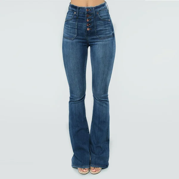 Classic High-rise Bootcut Jeans