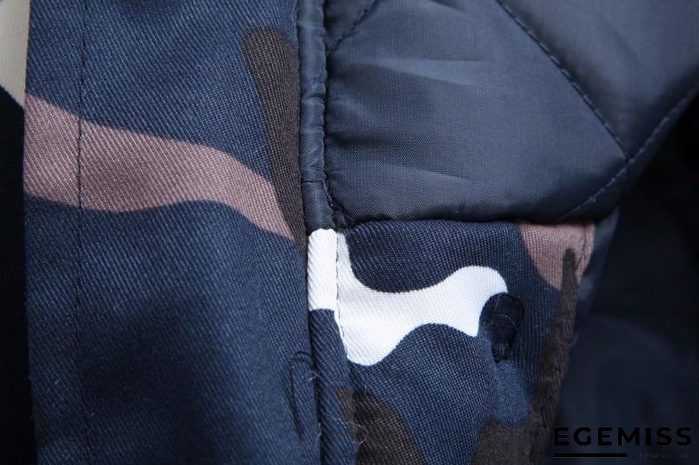 Camouflage Down Parkas Jackets  Men's Parka Hooded Coat Fur Collar Parkas Winter Jacket Military Down Overcoat | EGEMISS