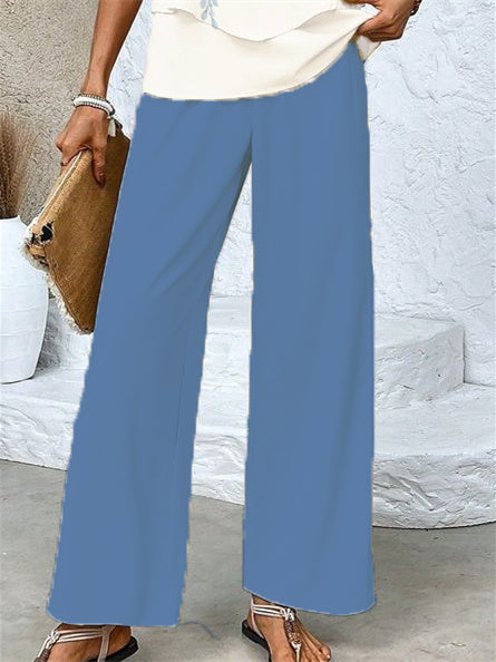 Women's Sleeveless Square Collar Floral Printed Casual Set