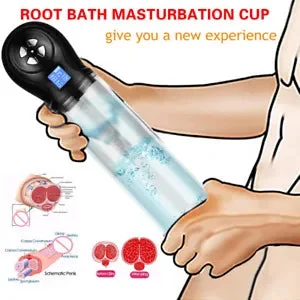 pornhint Pornhint Automatic Penis Vacuum Pump Water Male Masturbator Enlarger Stroker Men Sex Toys