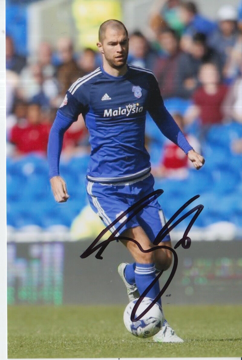 CARDIFF CITY HAND SIGNED MATT CONNOLLY 6X4 Photo Poster painting 3.