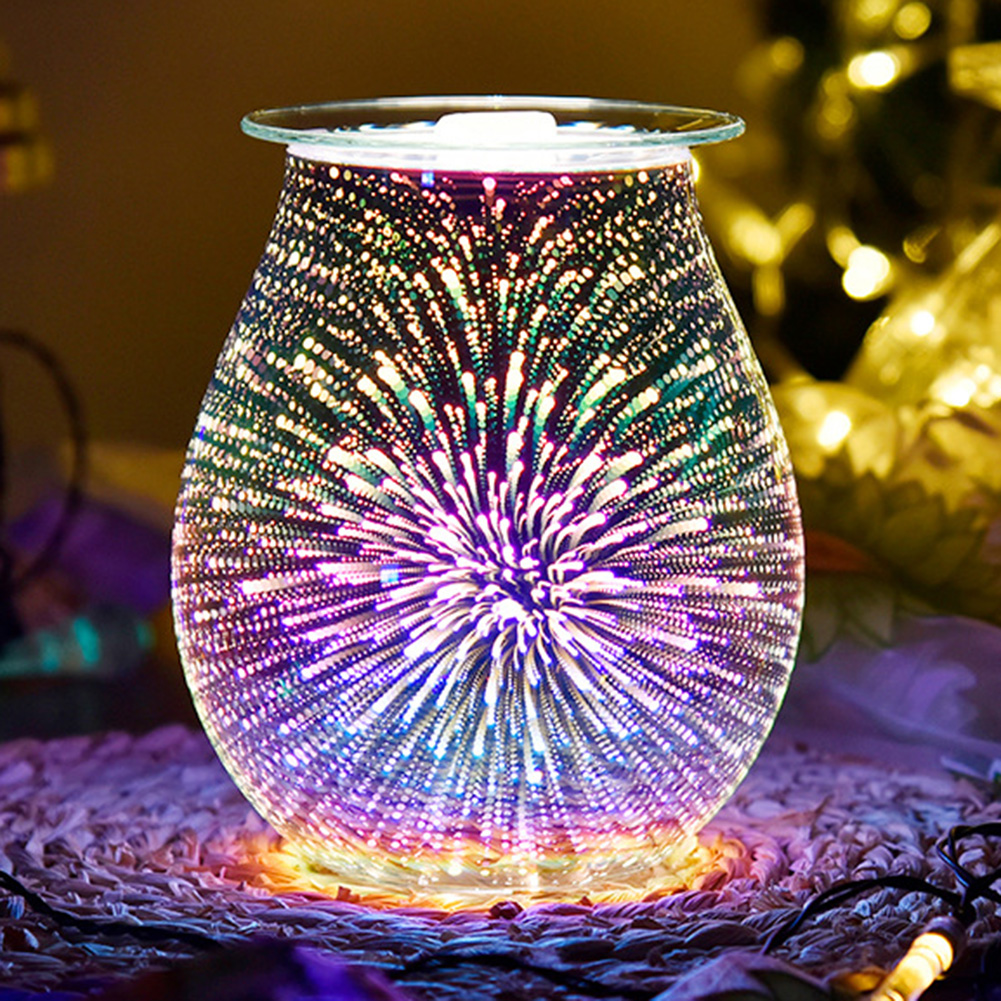 

Car Glass Electric Aroma Diffuser Firework Diffuser-3D Night Light, 501 Original