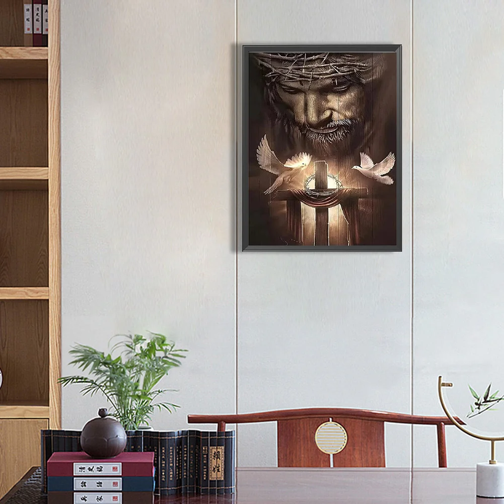 Diamond Painting - Full Square Drill - Jesus(Canvas|30*40cm)