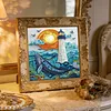 Lighthouse and Whale Special Shaped 5D DIY Partial Drill Diamond Painting Kits for Adults Beginners Home Decor Diamonds Dots Gem Art Kits Diamond Art Kit 11.81 X11.81inch