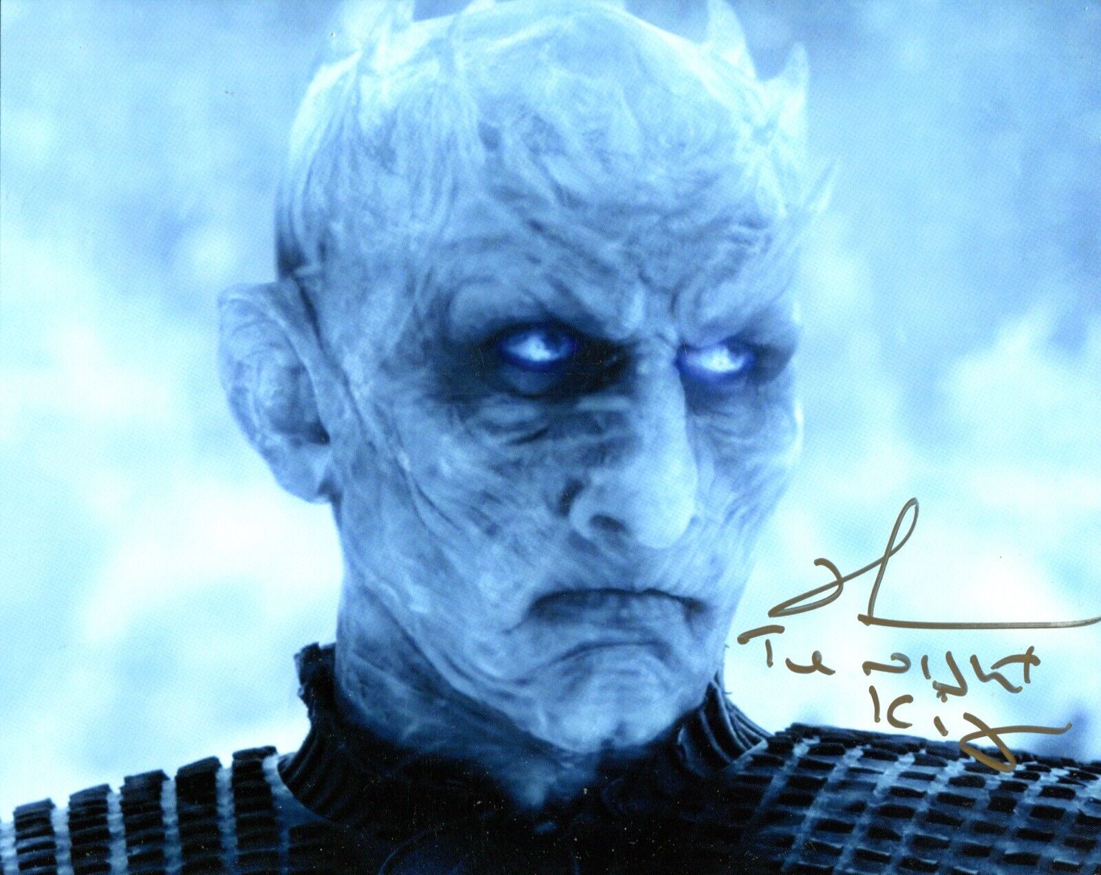 Game of Thrones 8x10 Photo Poster painting signed by Richard Brake