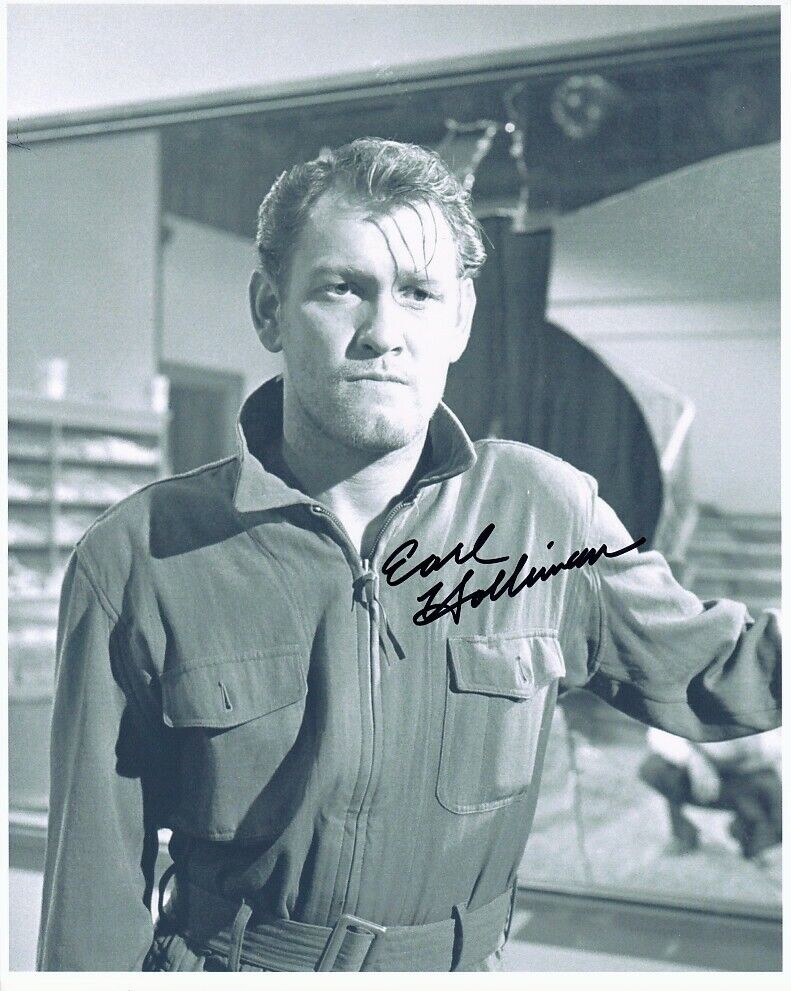 EARL HOLLIMAN signed THE TWILIGHT ZONE 8x10 w/ CLOSEUP FROM FIRST EPISODE