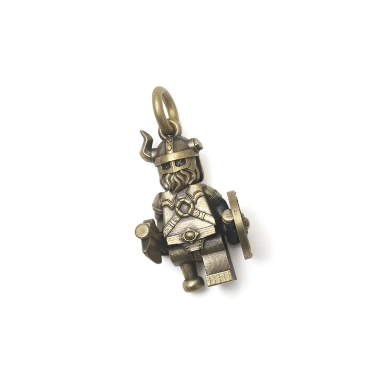Coutureaura 925 Sterling Silver Viking Warrior Necklace