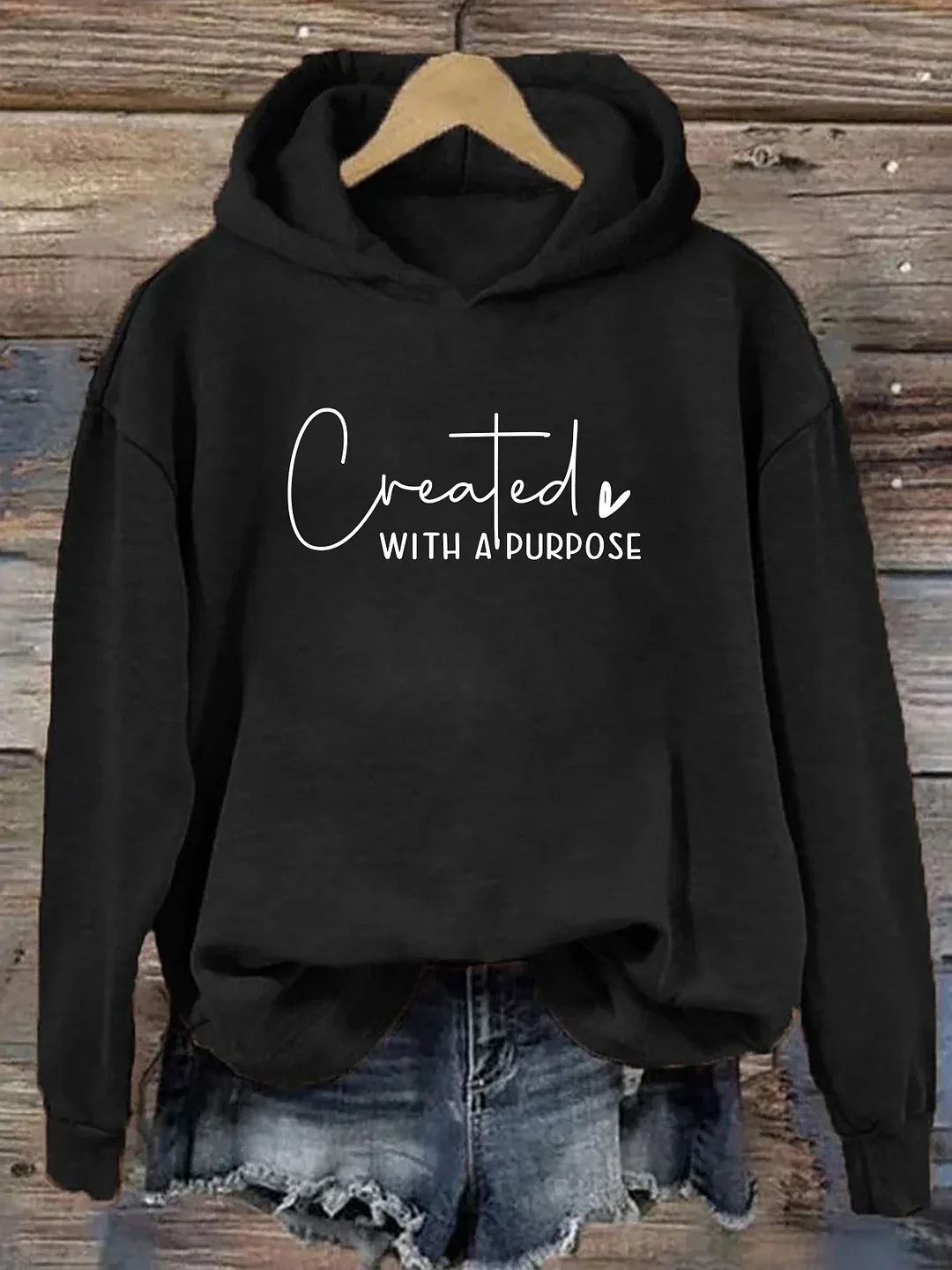 Created With A Purpose Hoodie