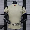 Joyfball 2025/2026 Player Version Barcelona Away Jersey 1:1 Thai Quality（The player version jersey is a bit tight, please pay attention to the size selection）