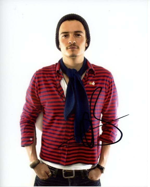 ORLANDO BLOOM signed autographed Photo Poster painting