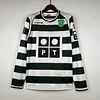 2001/2003 Retro Long Sleeve Sporting Lisbon Home Football Shirt