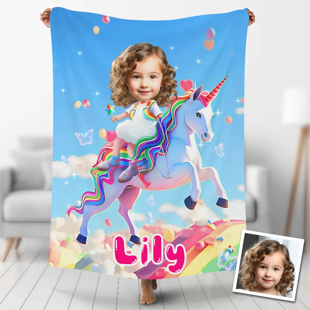 Custom Blanket Personalized Kids Gifts | Makemesurprise&reg;