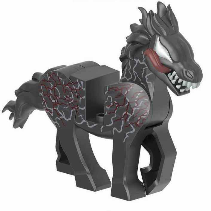 Riot Horse (Venom) Custom Marvel Superhero Minifigure Minifigure Bricks monstertoys