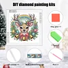 Diamond Painting-DIY Crystal Rhinestone Xmas Bear