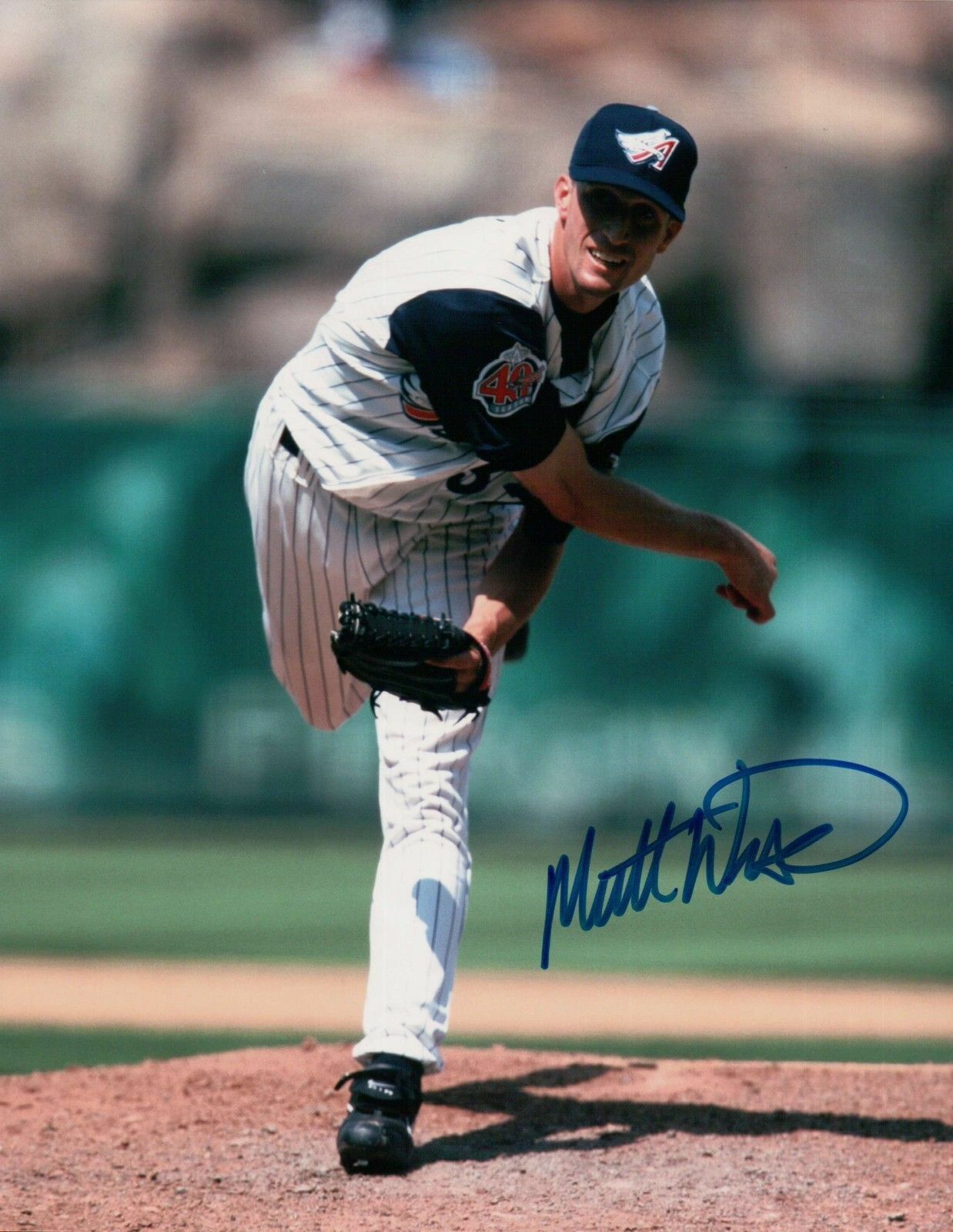 Matt Wise Signed 8X10 Photo Poster painting Autograph Anaheim Angels Throwing Auto w/COA