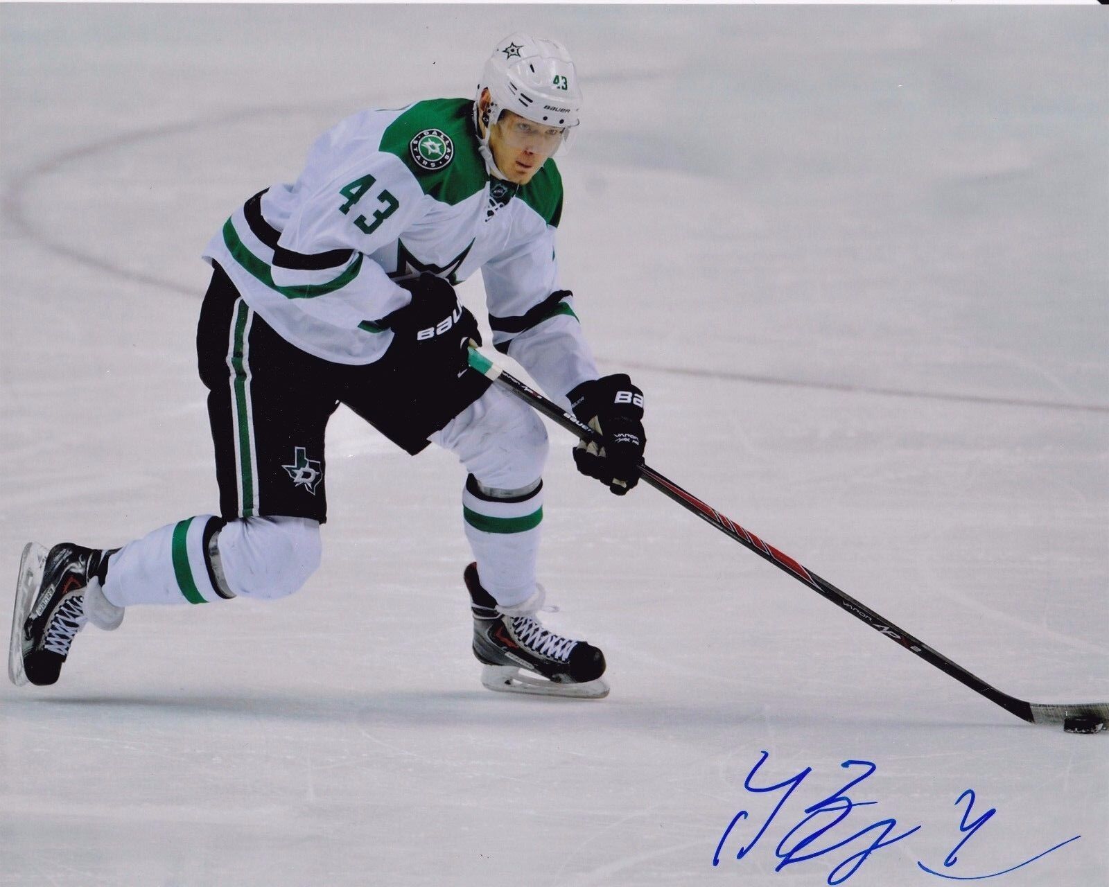 Valeri Nichushkin autographed 8x10 Dallas Stars #1Metallic Finish